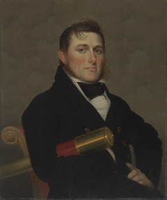 Portrait of James Usher of Bristol, RI by Cephas Giovanni Thompson