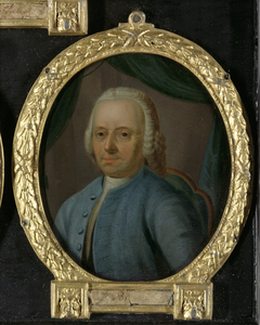 Portrait of Joannes Badon, Poet from Vlaardingen by Nicolaas Reyers