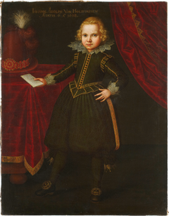 Portrait of Johann Adolf von Holzhausen by German Master of 1608