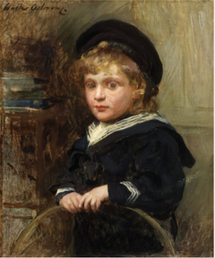 Portrait of John William Scharff (b.1895) by Walter Osborne