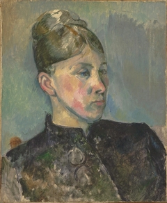 Portrait of Madame Cézanne by Paul Cézanne