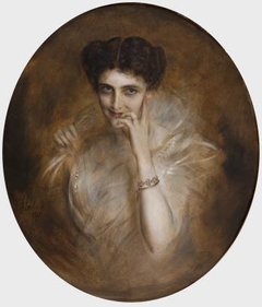 Portrait of Mary Victoria Leiter by Franz von Lenbach