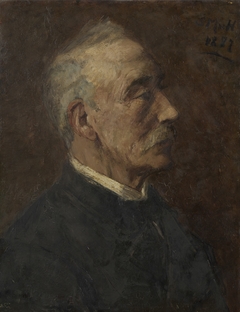 Portrait of Mr Tonkes by Sina Mesdag-van Houten