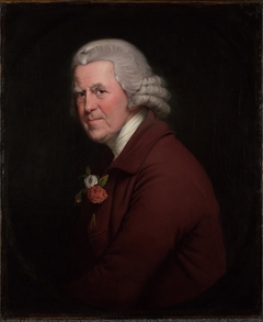 Portrait of Old John, Head Waiter at the King's Head Inn in Derby by Joseph Wright of Derby