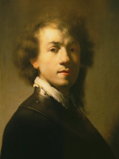 Portrait of Rembrandt with a gorget by Rembrandt