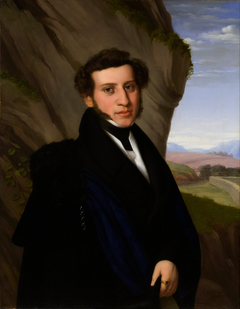 Portrait of Sam Ehrenstamm by Eduard Friedrich Leybold