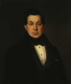 "Portrait of the Merchant Ivan Zhadimerovsky" by Pyotr Zakharov-Chechenets