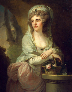 Portrait of Yekaterina Samoilova by Johann Baptist von Lampi the Elder