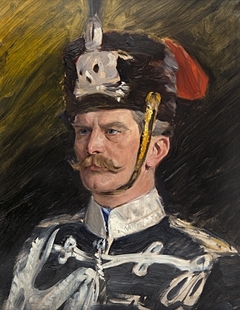 Portraitstudie August v. Mackensen, Preußischer Generalfeldmarschall by William Pape