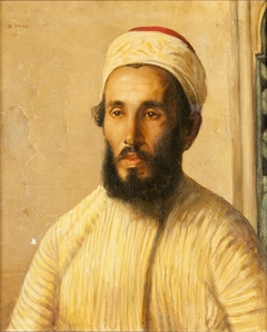 Portret van de heer Chichou, Tiberias by Benjamin Prins