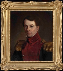 Portret van een jonge officier by Tjeerd Andringa