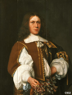 Portret van een man van de familie Veen (geb. 1635/36)