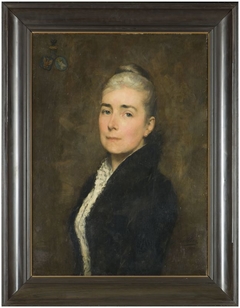 Portret van Wilhelmina Cornelia de Beaufort by Nicolaas van der Waay