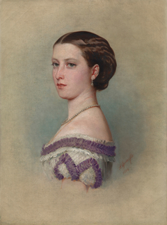 Princess Helena, later Princess Christian of Schleswig-Holstein (1846-1923) by Albert Gräfle
