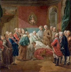 Reception of a miller from Marymont by Friedrich Anton August Lohrmann