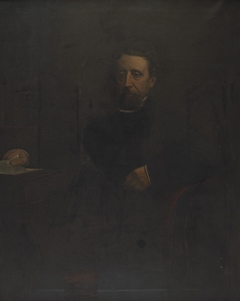 Reverend John Davies, Cardiff, 1823-1874 by Anonymous