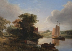 River Scene by George Vincent