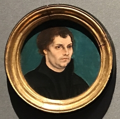 Round Portrait of Martin Luther