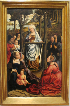 Saint Mary Magdalene Preaching by Master of the Legend of the Magdalen