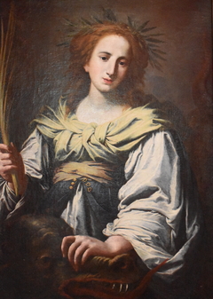 Sainte Marguerite by Matteo Rosselli
