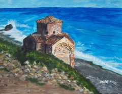 saintPaul Crete Acrilic by Chrisa Kyriazi
