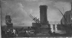 Seehafen (nach Vernet) by Charles François Grenier de Lacroix