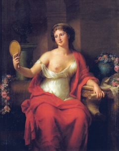 Self-portrait as Aspasia by Marie Bouliard