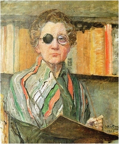 Self-portrait by Johanna Petronella Catharina Antoinetta Koster