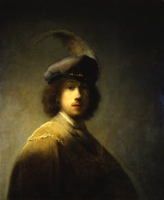 Self-portrait with Feathered Beret