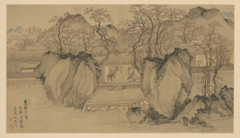 Shuangjian Xingwo by Tang Yin