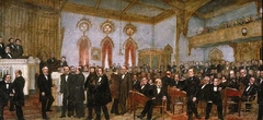 Signing the Ordinance of Secession of Louisiana