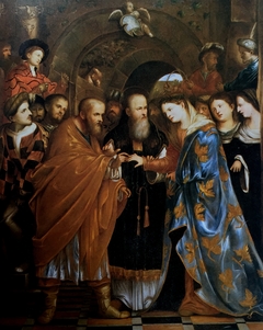 Sposalizio della Vergine by Girolamo Romanino