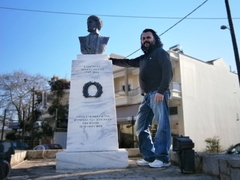 STATUE OF GENERAL MAKRIYANNIS by Στυλιανός Μαραγκός