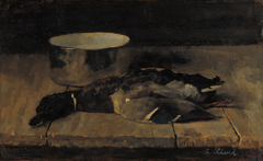 Still Life with Duck by Carl Schuch