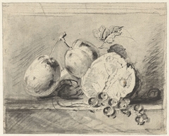 Stilleven met vruchten by Guillaume Anne van der Brugghen