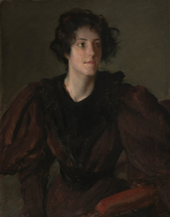 Study of a Young Woman by William Merritt Chase