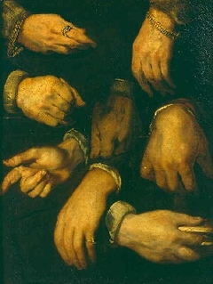 Study of hands by Anthony van Dyck