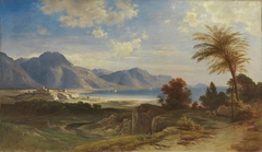 Südliche Landschaft (zugeschrieben) by Leopold Rottmann