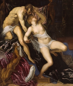 Tarquin and Lucretia by Tintoretto