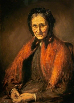 The Artist's Mother (Barbara Brodie or Brolochan, Mrs Dugald McTaggart, died 1884) by William McTaggart