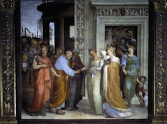 The Betrothal of the Virgin by Domenico di Pace Beccafumi