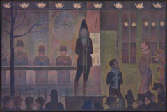 The Circus Parade by Georges Seurat