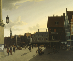 The Dam at Amsterdam by Anonymous