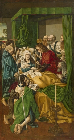 The Death of the Virgin by Maestro de la Sisla
