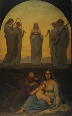 The dream of the baby Jesus by Jules-Joseph Meynier