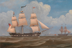 The English Merchant Ship 'Malabar'