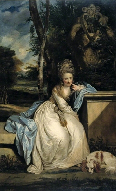 The Hon. Miss Monckton by Joshua Reynolds