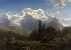 The Jungfrau by August Becker