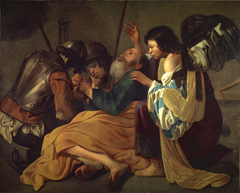 The Liberation of St. Peter by Hendrick ter Brugghen
