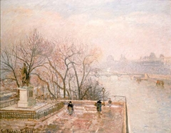 The Louvre, Sunset, Hoar-Frost (Second Series)